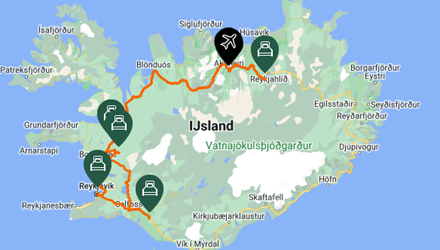  8 DAAGSE DIAMOND EN GOLDEN CICLE FLY&DRIVE